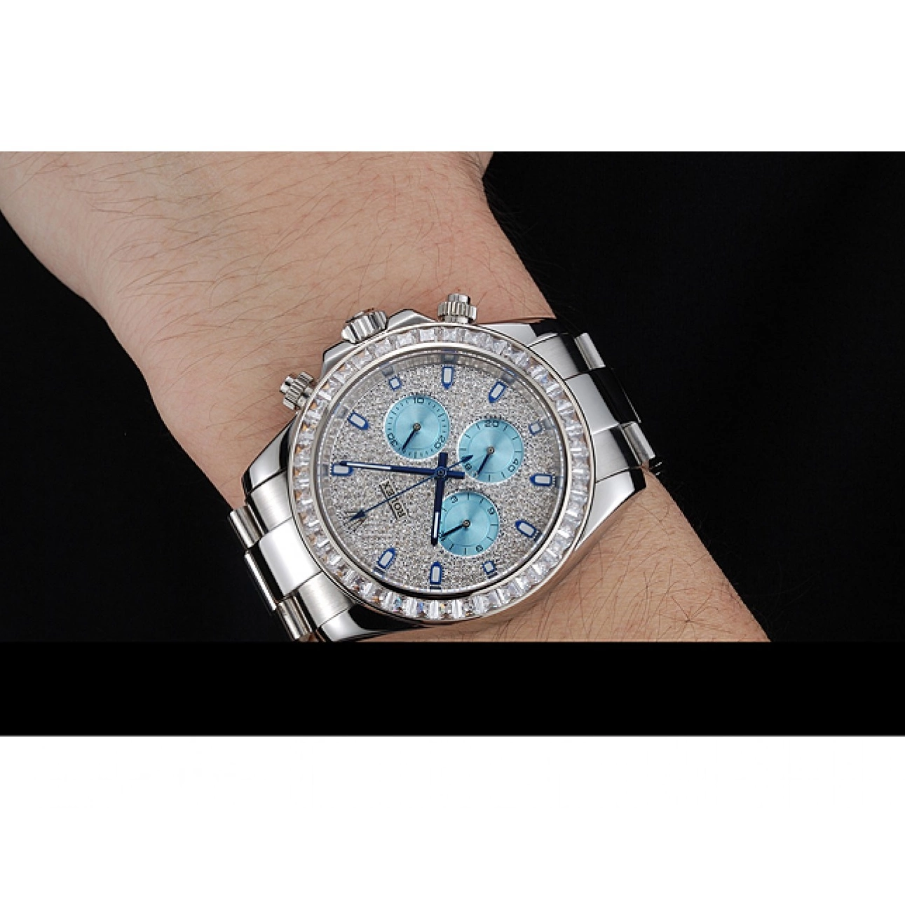 AAA Replica Watches Rolex Steel Diamond Cosmograph Daytona 1454251 Dial Bracelet Stainless And Case 0518